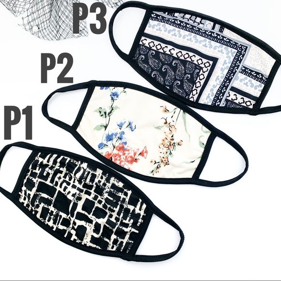 FASHION PRINTS CLOTH FACE MASK - MADE IN USA - Picture 2 of 5